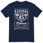 Koszulka Legenda 45 Lat - granatowa