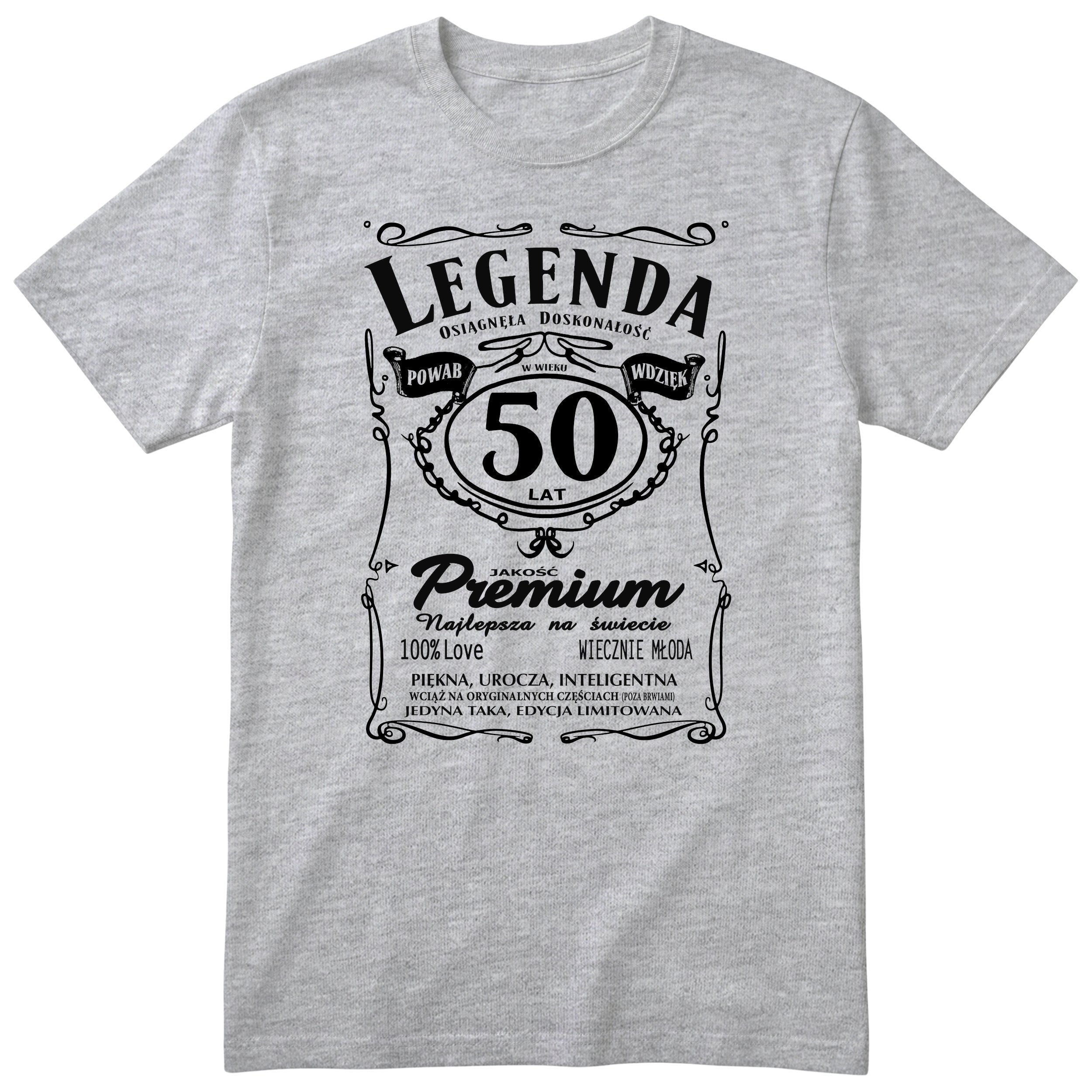 Legenda 50 Lat - Koszulka Urodzinowa Polish Birthday Gift for Her