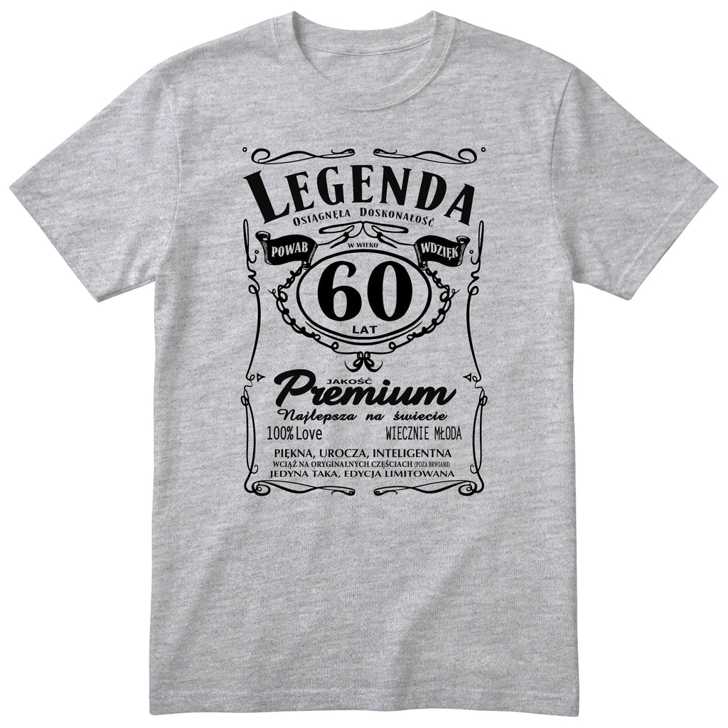 Legenda 60 Lat - Koszulka Urodzinowa Polish Birthday Gift for Her