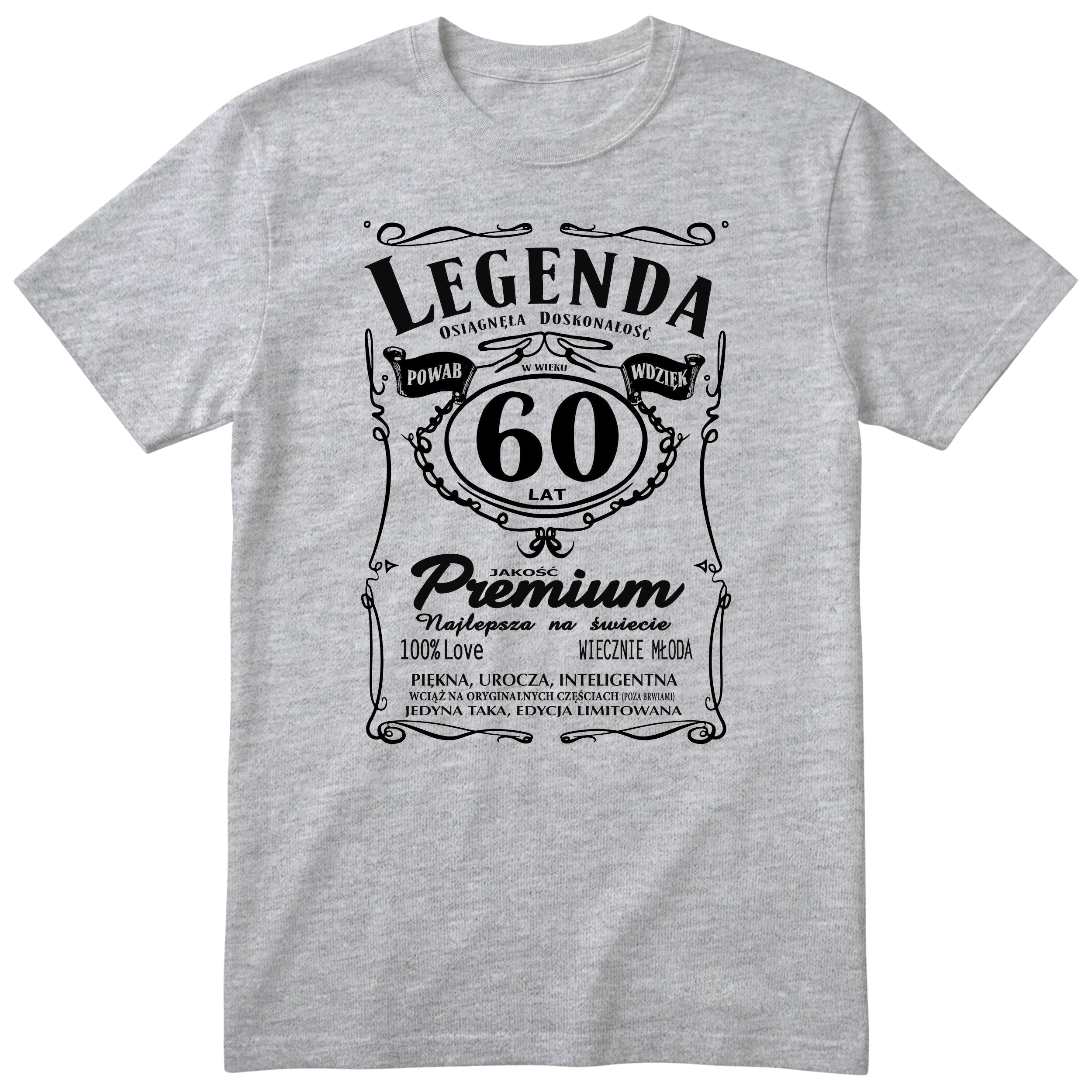Legenda 60 Lat - Koszulka Urodzinowa Polish Birthday Gift for Her