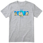 Best Mom Ever Blue Roses - Heather Grey