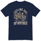 Cycling Dad Vintage Bike T-Shirt - Navy