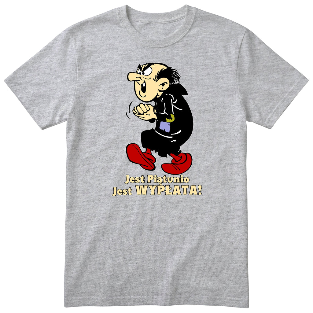 Gargamel Jest Piatunio koszulka szara