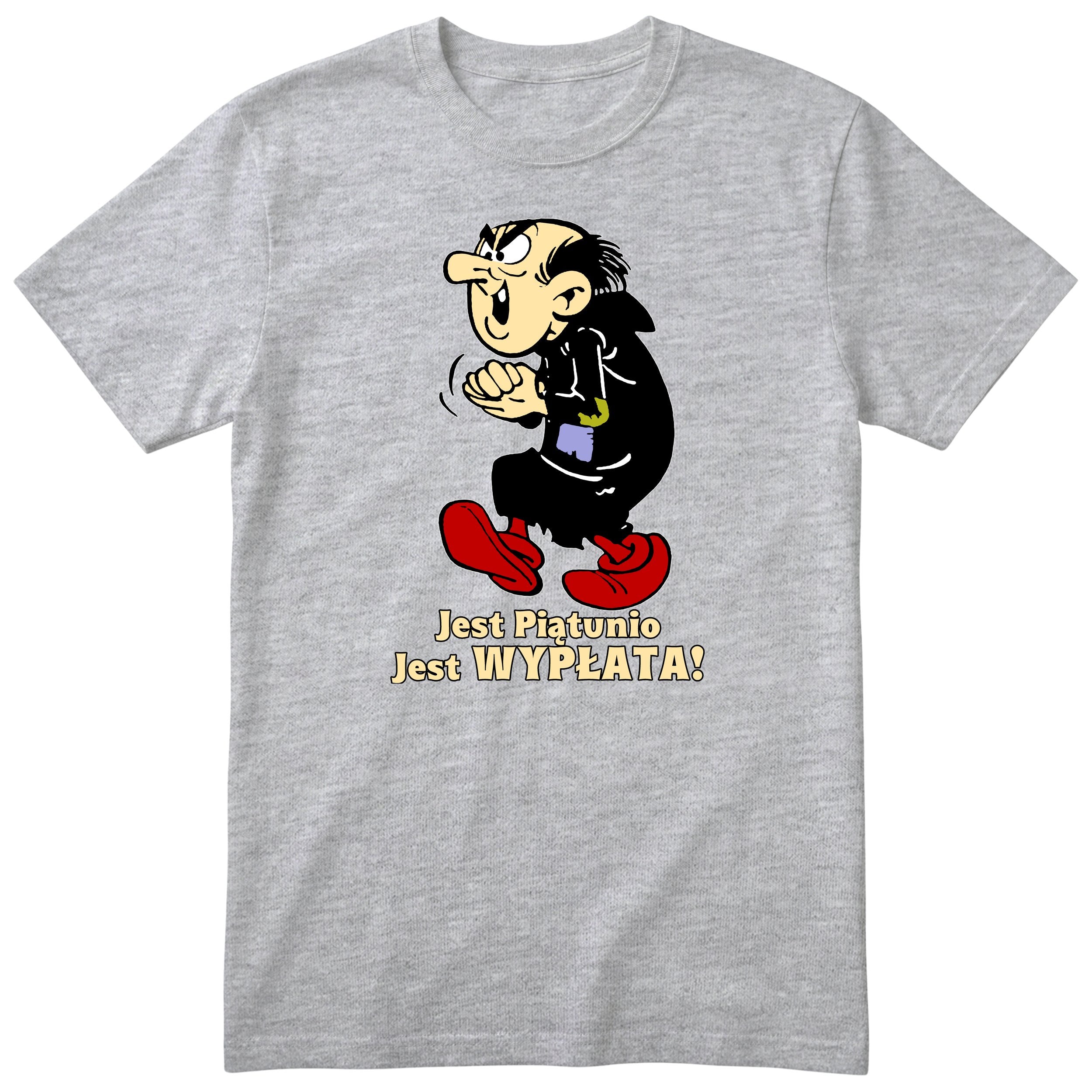 Gargamel Jest Piatunio koszulka szara