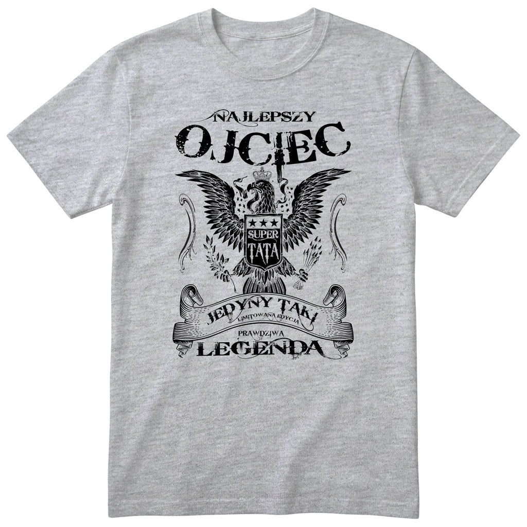 Najlepszy Ojciec Super Tata - Heather Grey