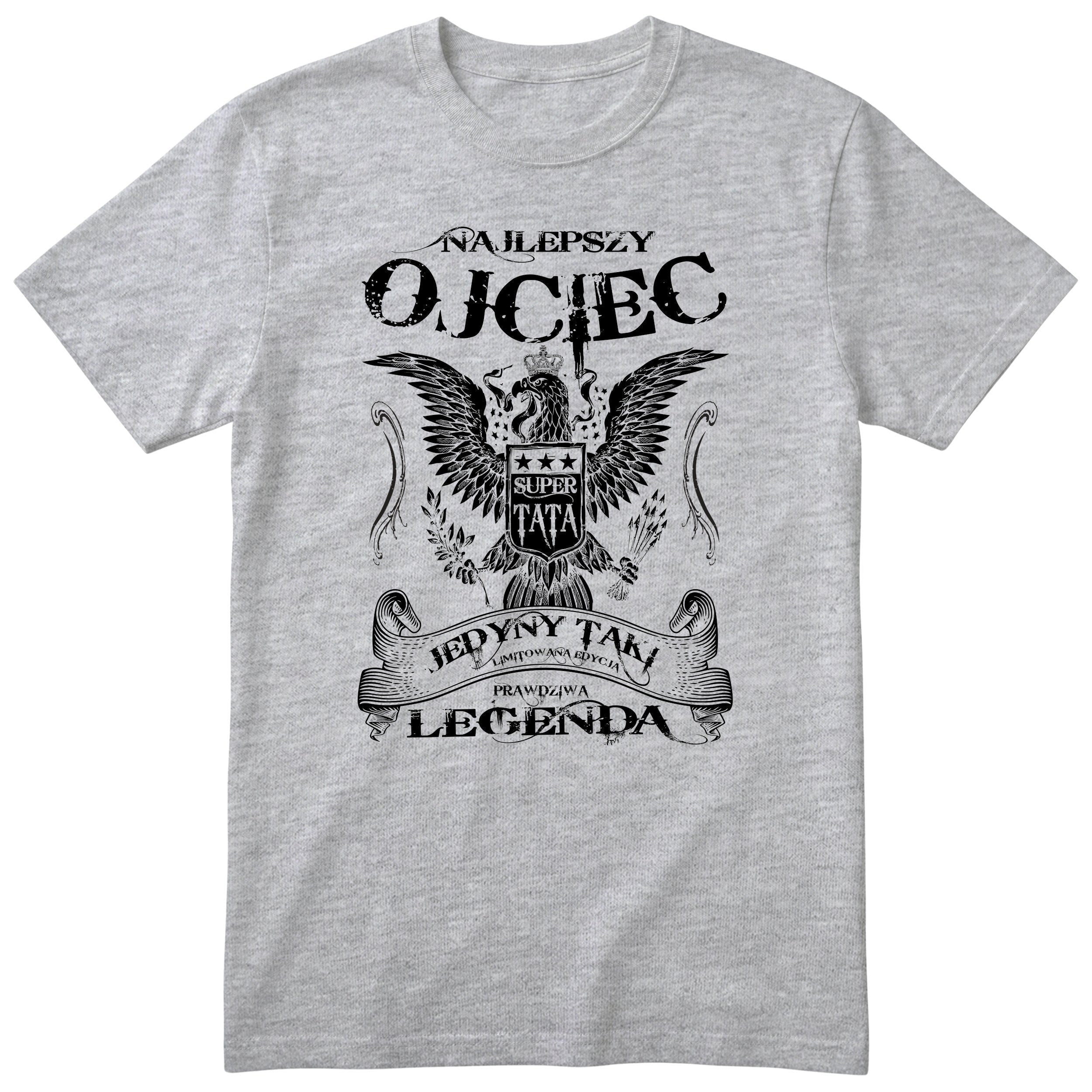 Najlepszy Ojciec Super Tata - Heather Grey