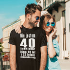 Nie Jestem 40 Latkiem - Koszulka na 40 Urodziny dla Niego - zdjęcie lifestyle 4 z 5