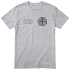 Saint Benedict RB 53 Quote T-Shirt - Catholic Hospitality Tee Unisex - Heather Grey