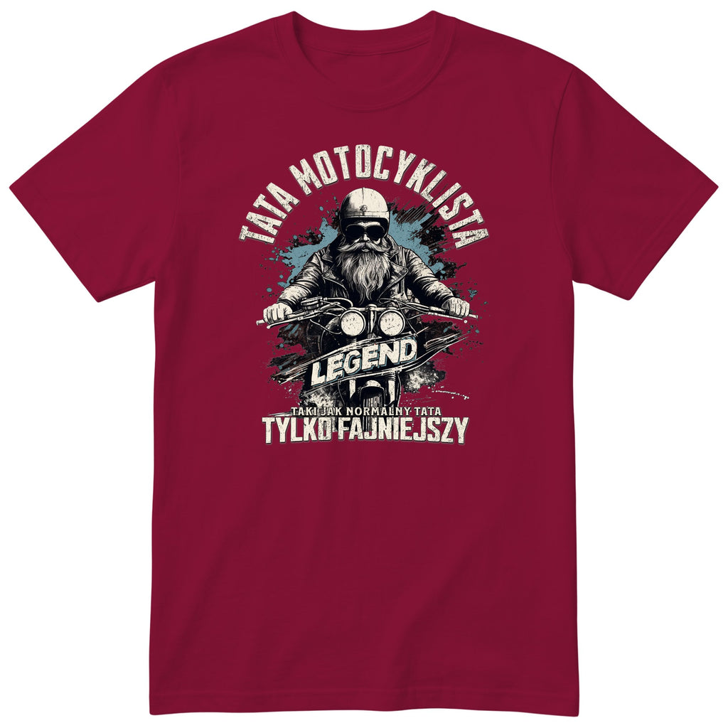 Tata Motocyklista Niebieski - Burgundy