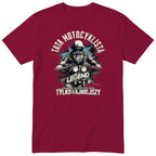 Tata Motocyklista Niebieski - Burgundy