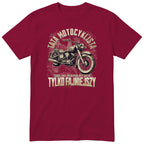 Tata Motocyklista Vintage - Burgundy