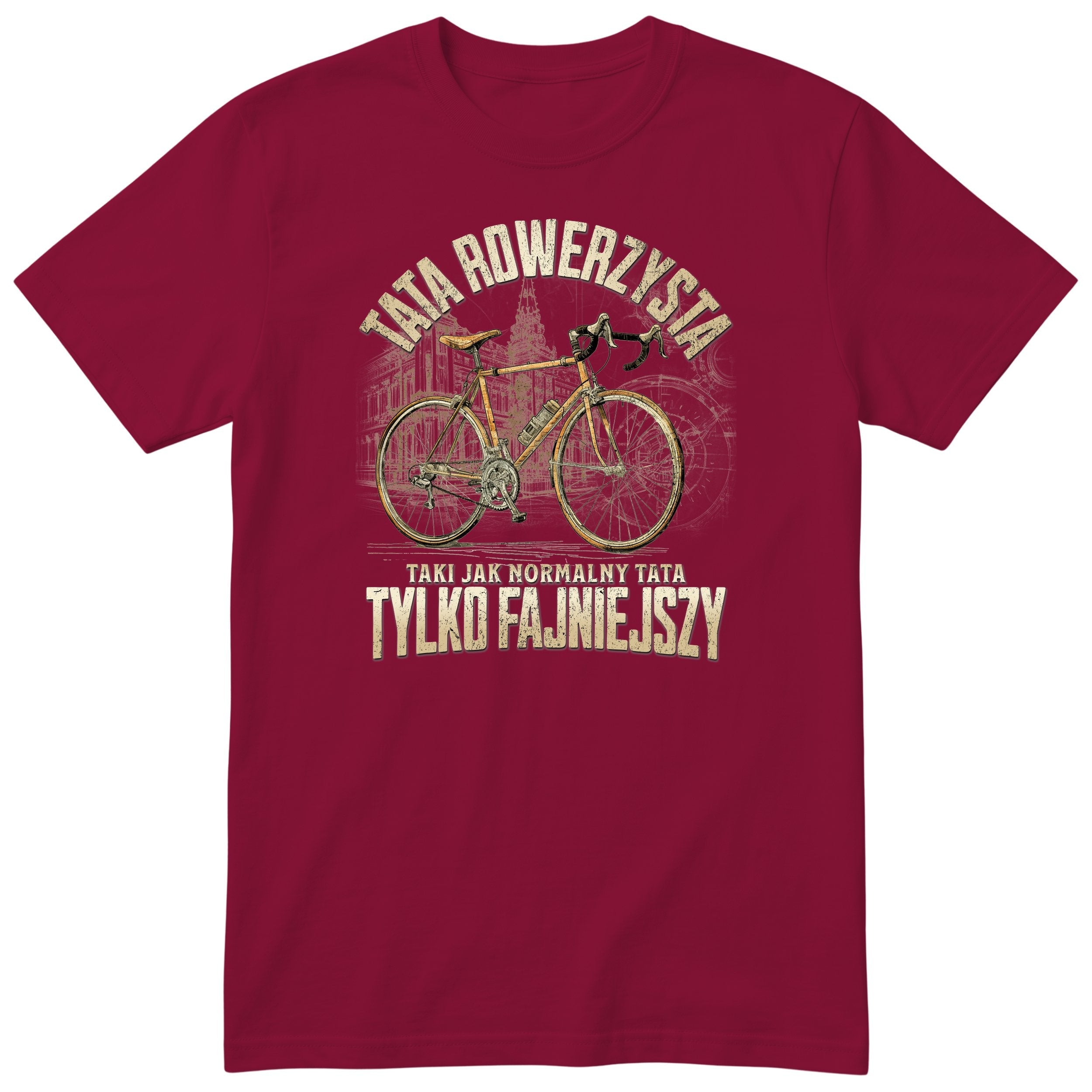 Tata Rowerzysta Szosowy - Burgundy