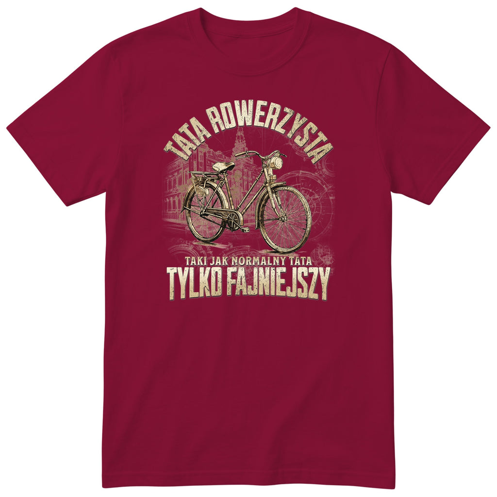 Tata Rowerzysta Vintage - Burgundy