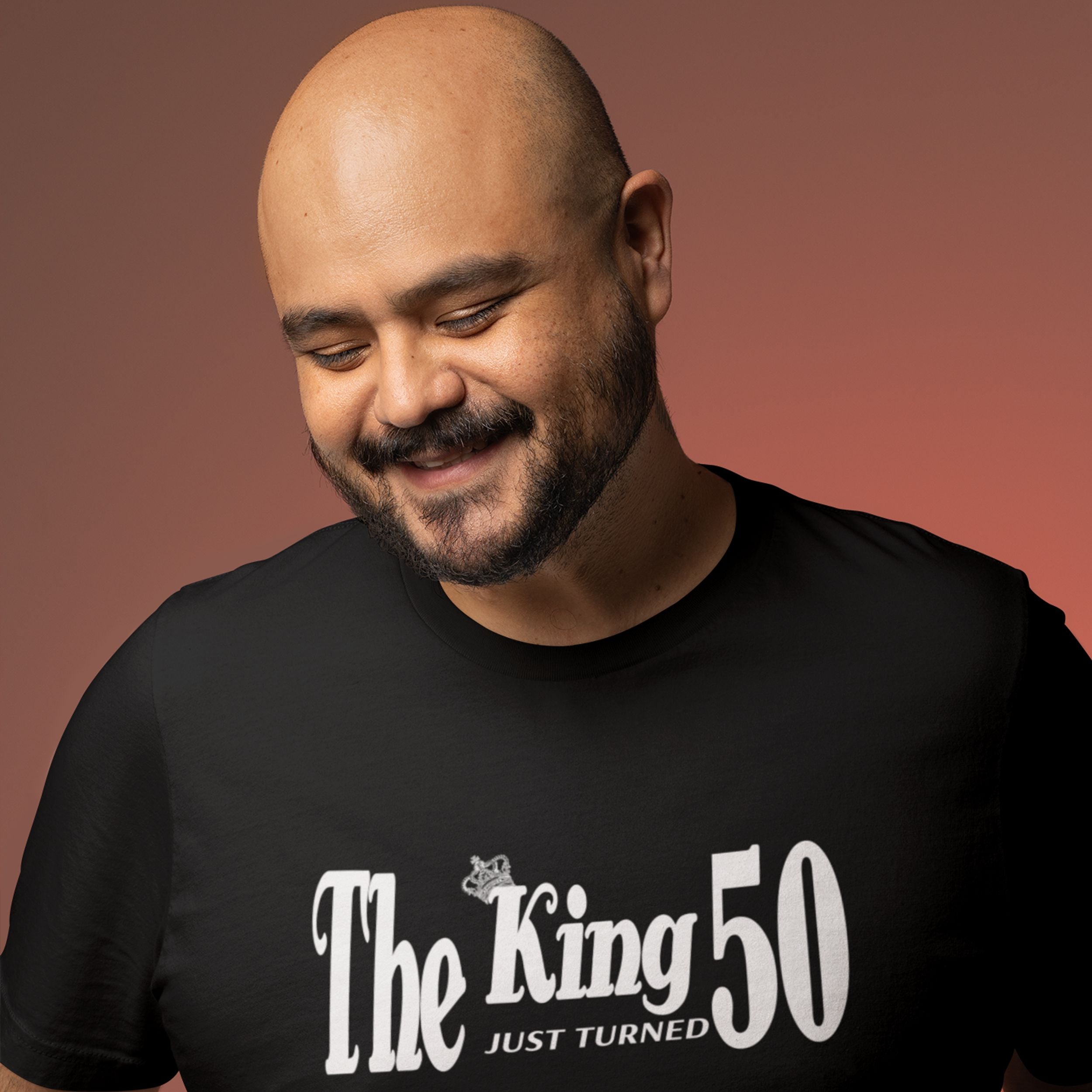 The King Just Turned 50 - 50th Birthday Shirt for Him - lifestyle photo 4 of 5
