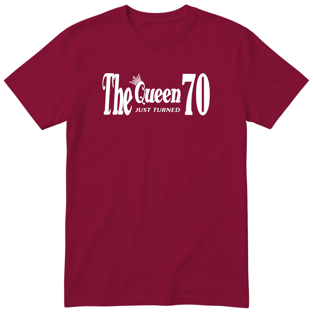The Queen Just Turned 70 - Burgundy
