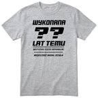 Wykonana XX Lat Temu - Śmieszna Koszulka Urodzinowa na Każde Urodziny