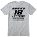 Wykonany 18 Lat Temu - szara
