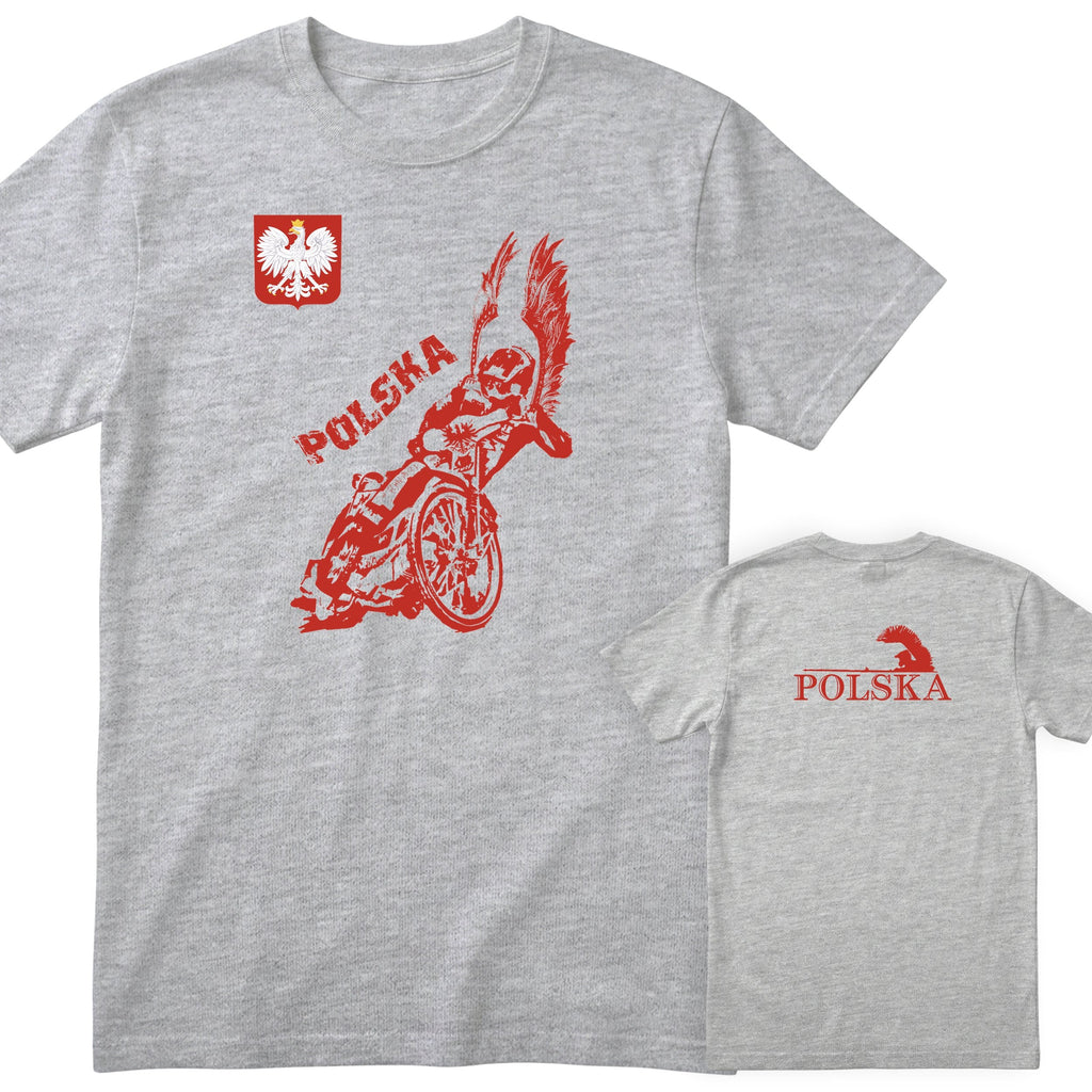 Szara koszulka ZUZEL POLSKA KOSZULKA REPREZENTACJI - koszulka kibica