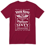 Personalised 60th Birthday T-Shirt Women Worlds Greatest Sixty