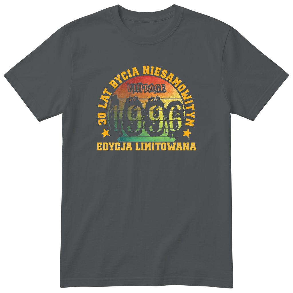 Rok 1996 — 30 Lat Bycia Niesamowitym | Koszulka Grafitowa
