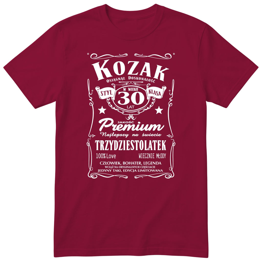 Koszulka bordowa