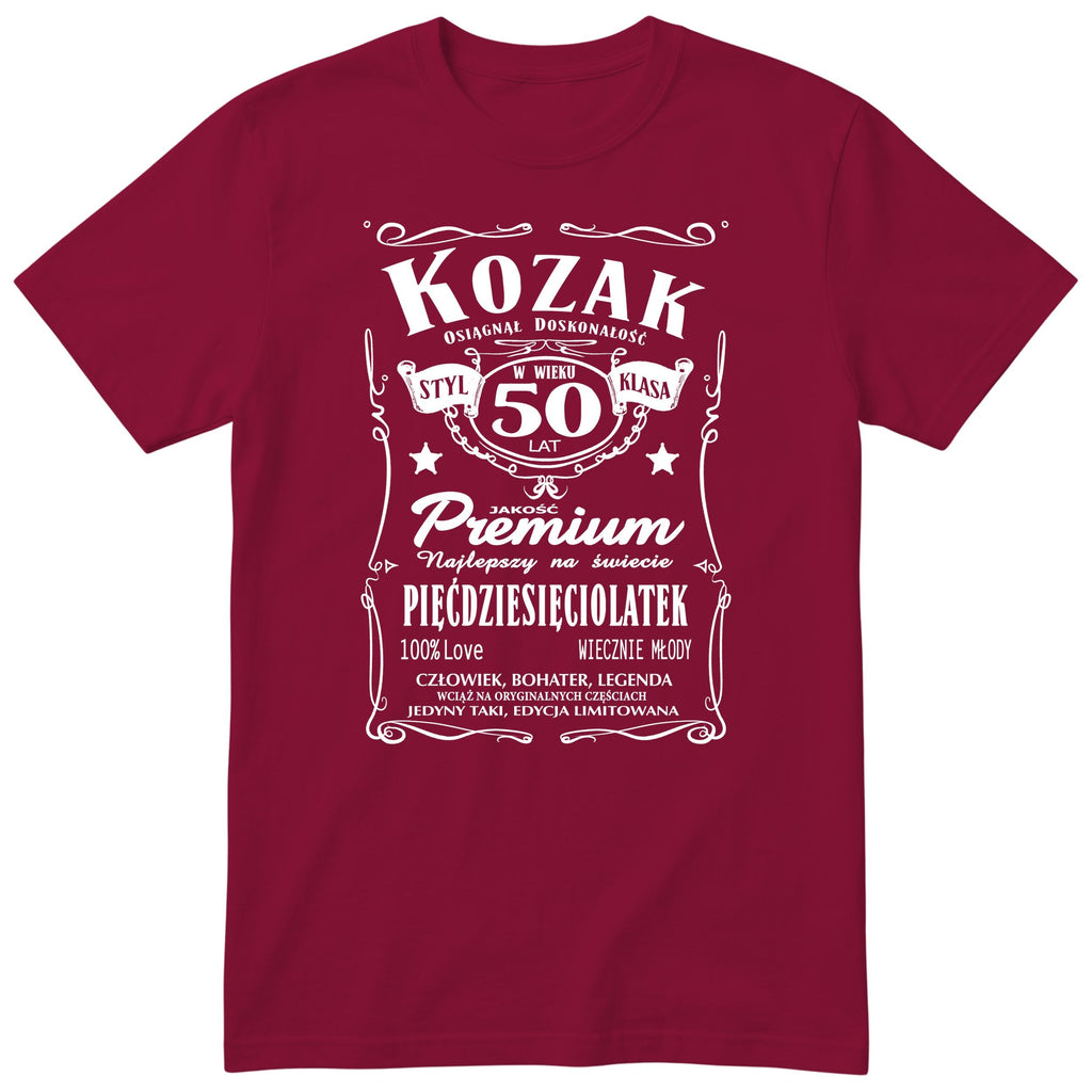 Koszulka bordowa