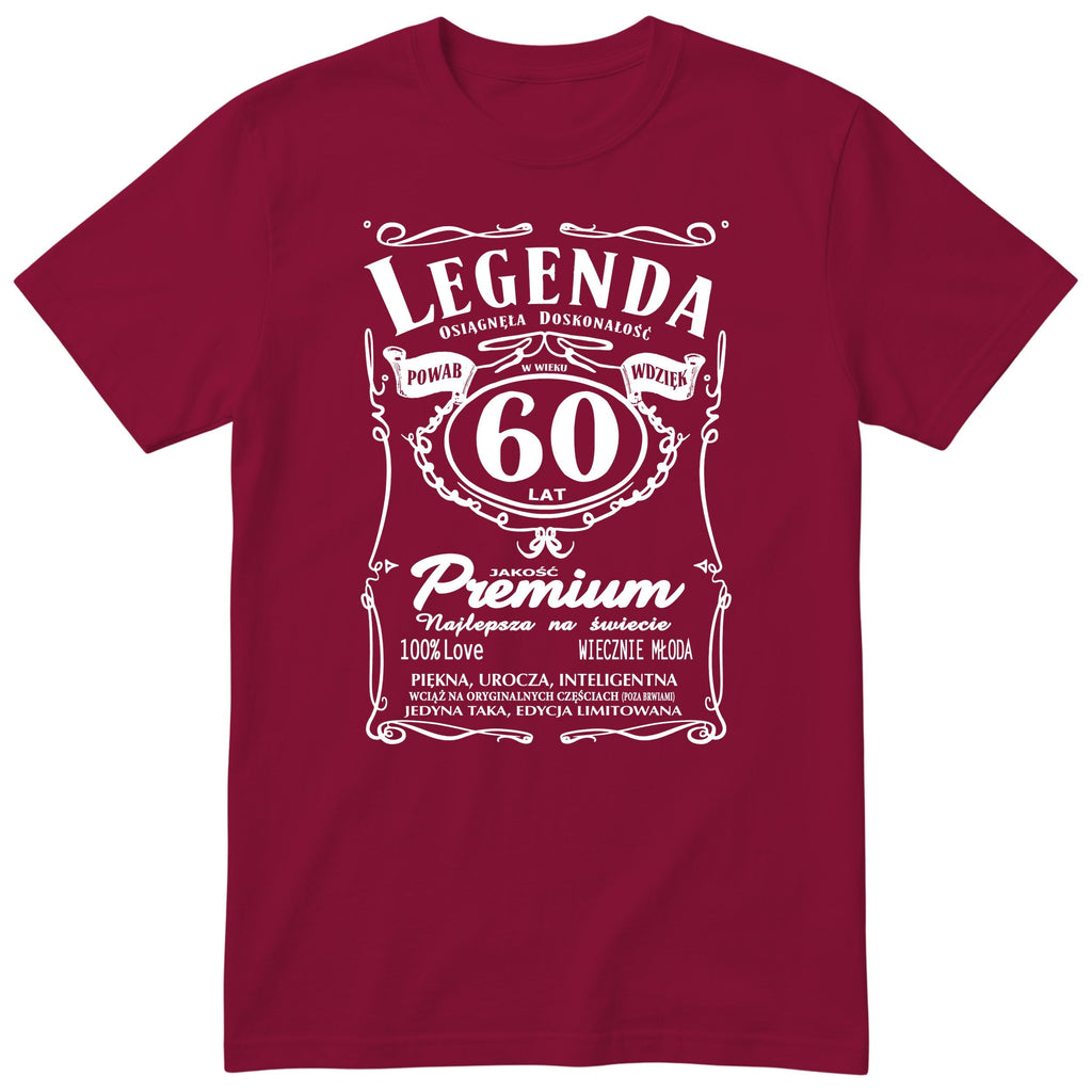 Legenda 60 Lat - Koszulka Urodzinowa Polish Birthday Gift for Her