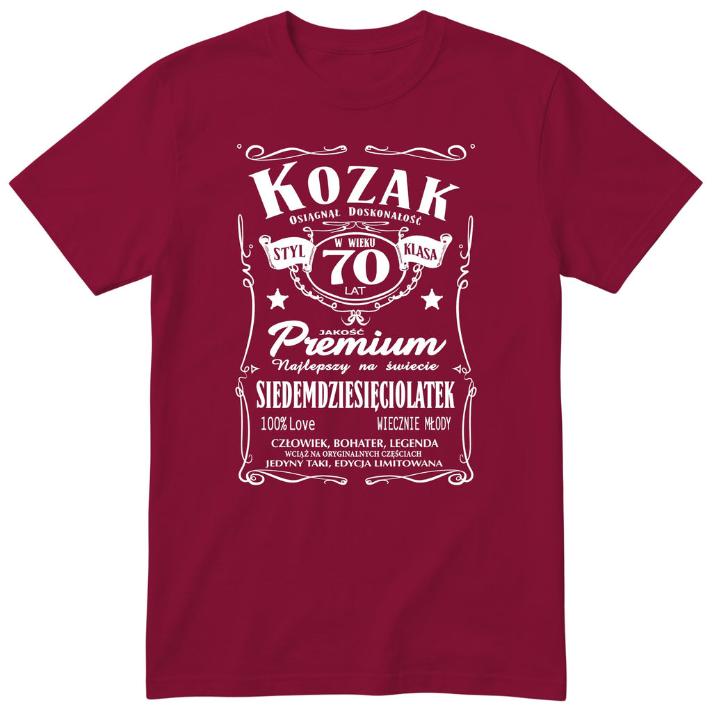 Koszulka bordowa