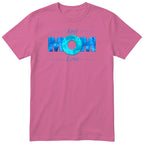 Best Mom Ever blue design t-shirt - pink