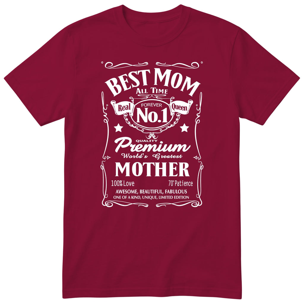 Best Mom - Burgundy