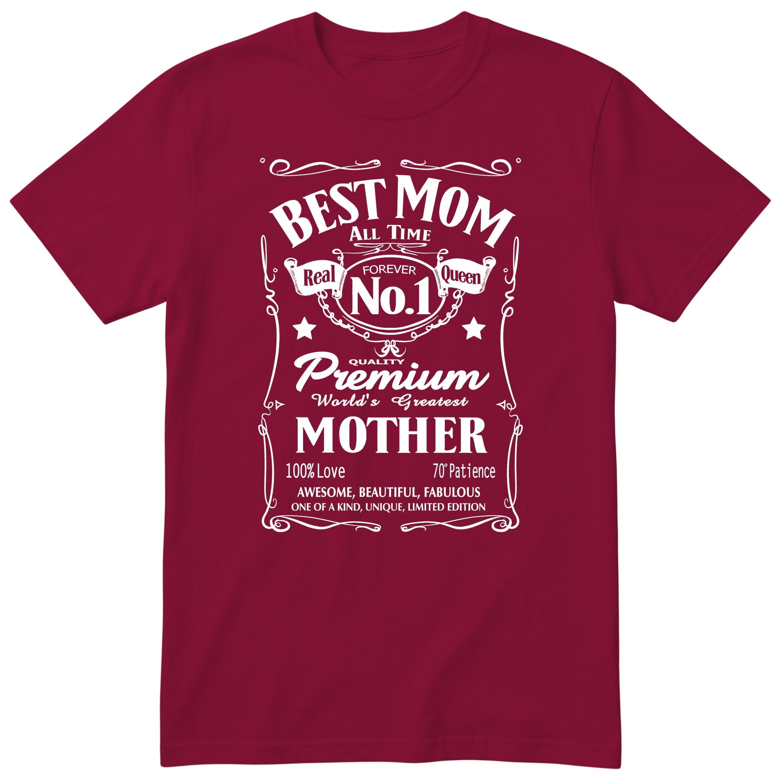 Best Mom - Burgundy