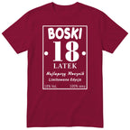 Boski 18 Latek - bordowa