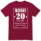 Boski 20 Latek - bordowa