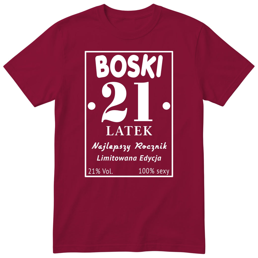 Boski 21 Latek - bordowa
