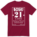 Boski 21 Latek - bordowa