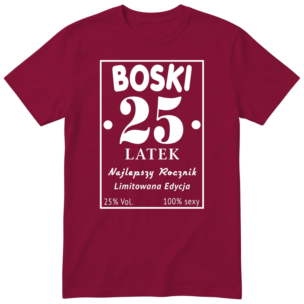 Boski 25 Latek - bordowa