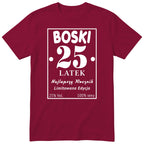 Boski 25 Latek - bordowa