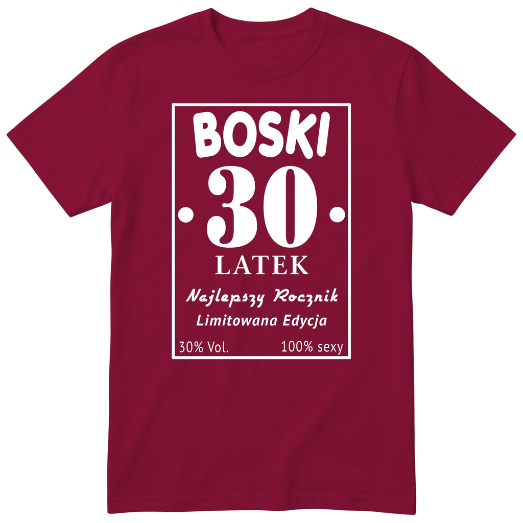Boski 30 Latek - bordowa