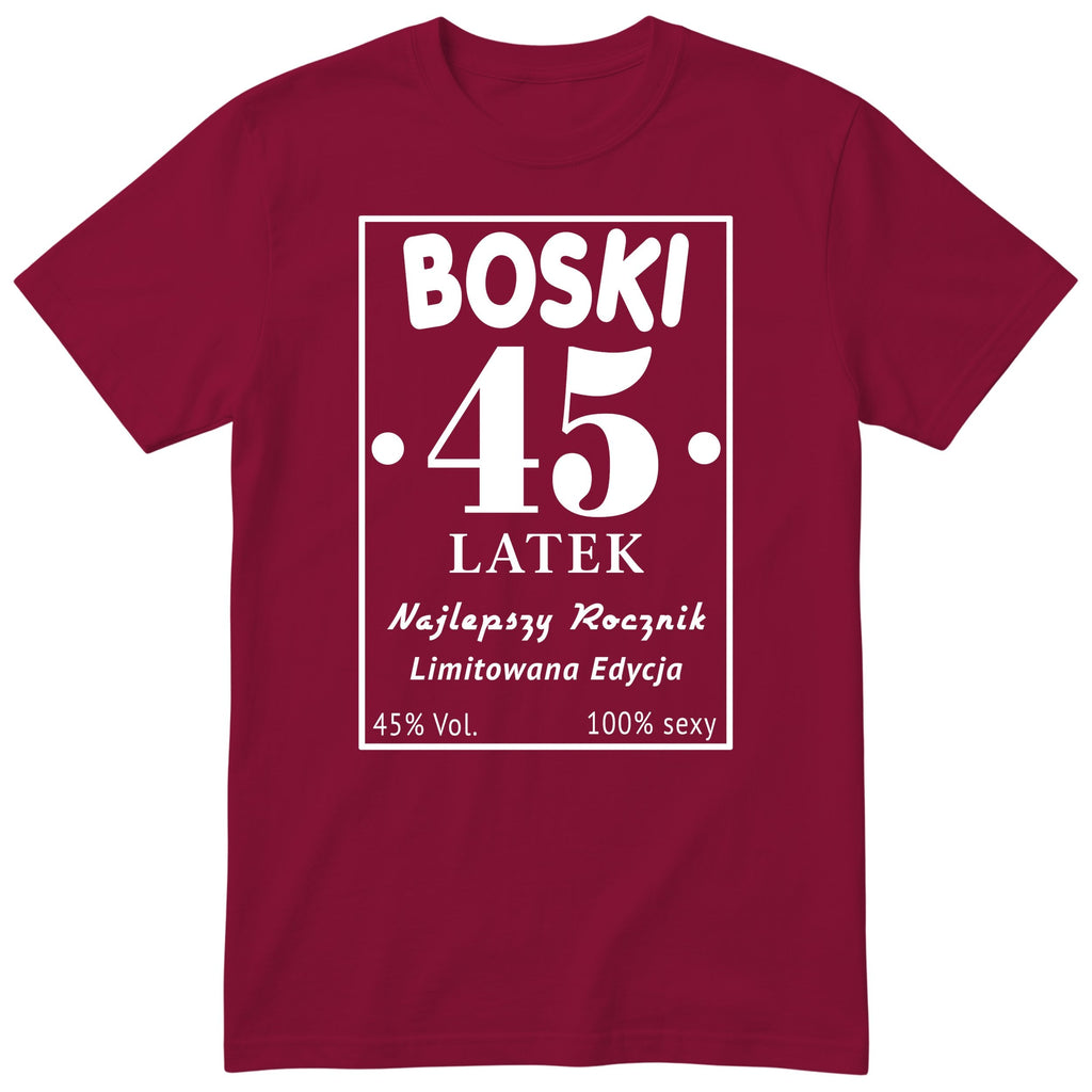 Boski 45 Latek - bordowa