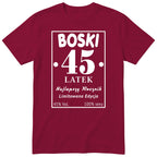 Boski 45 Latek - bordowa