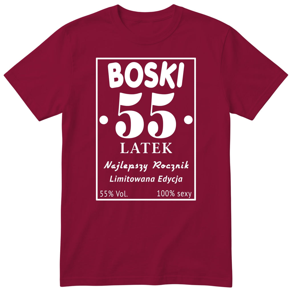 Boski 55 Latek - bordowa