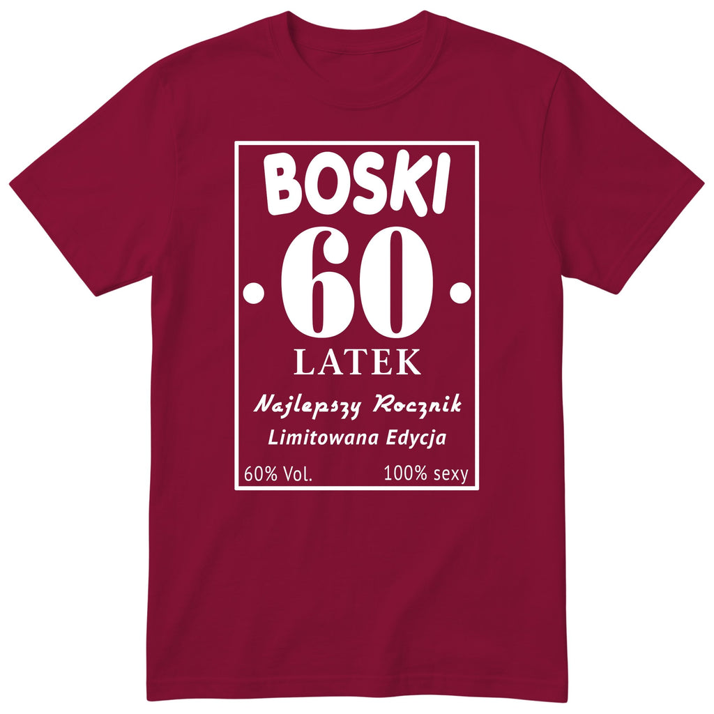 Boski 60 Latek - bordowa