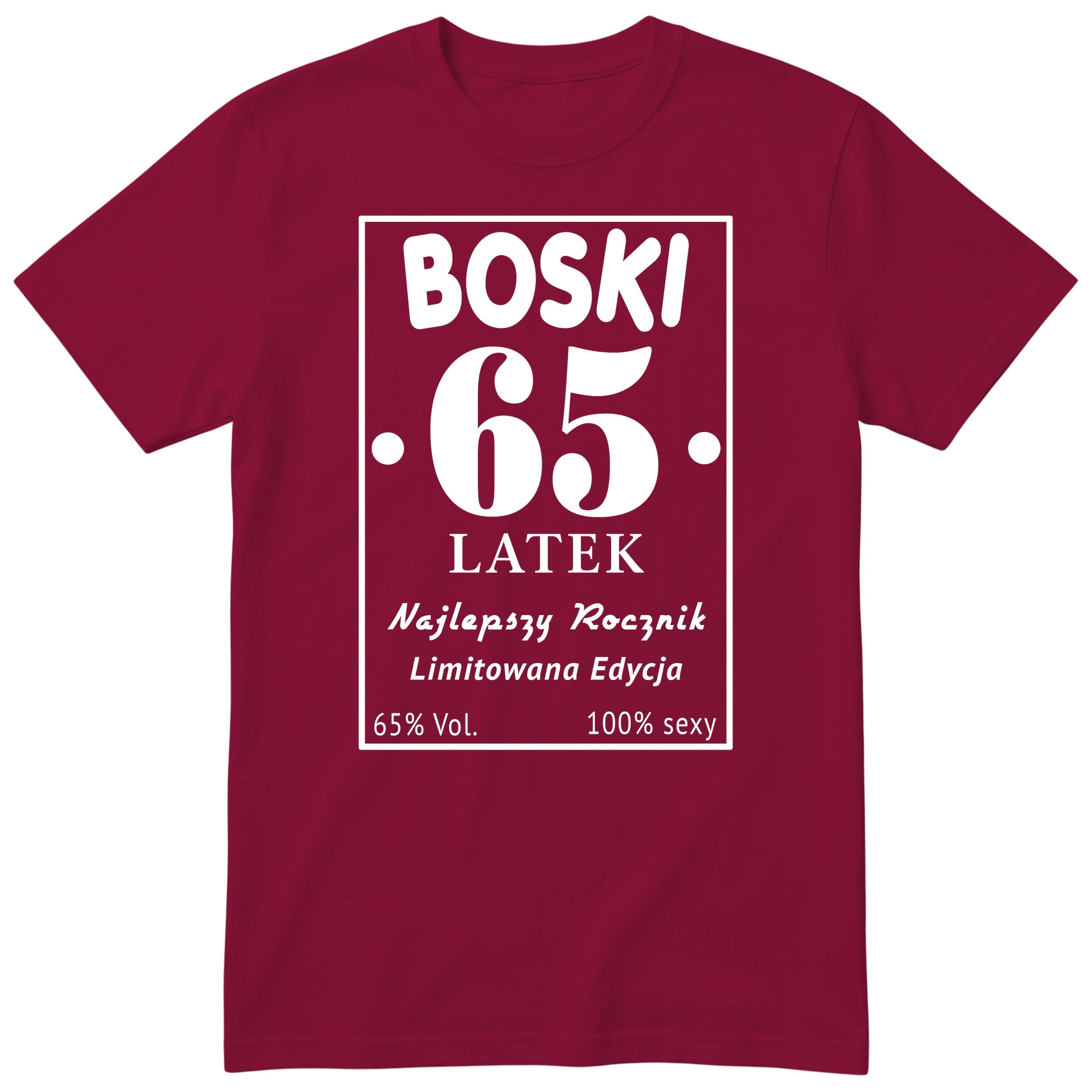 Boski 65 Latek - bordowa
