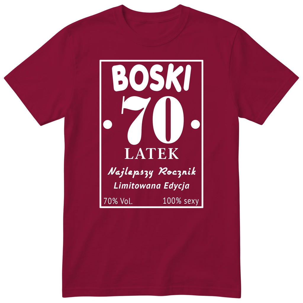 Boski 70 Latek - bordowa