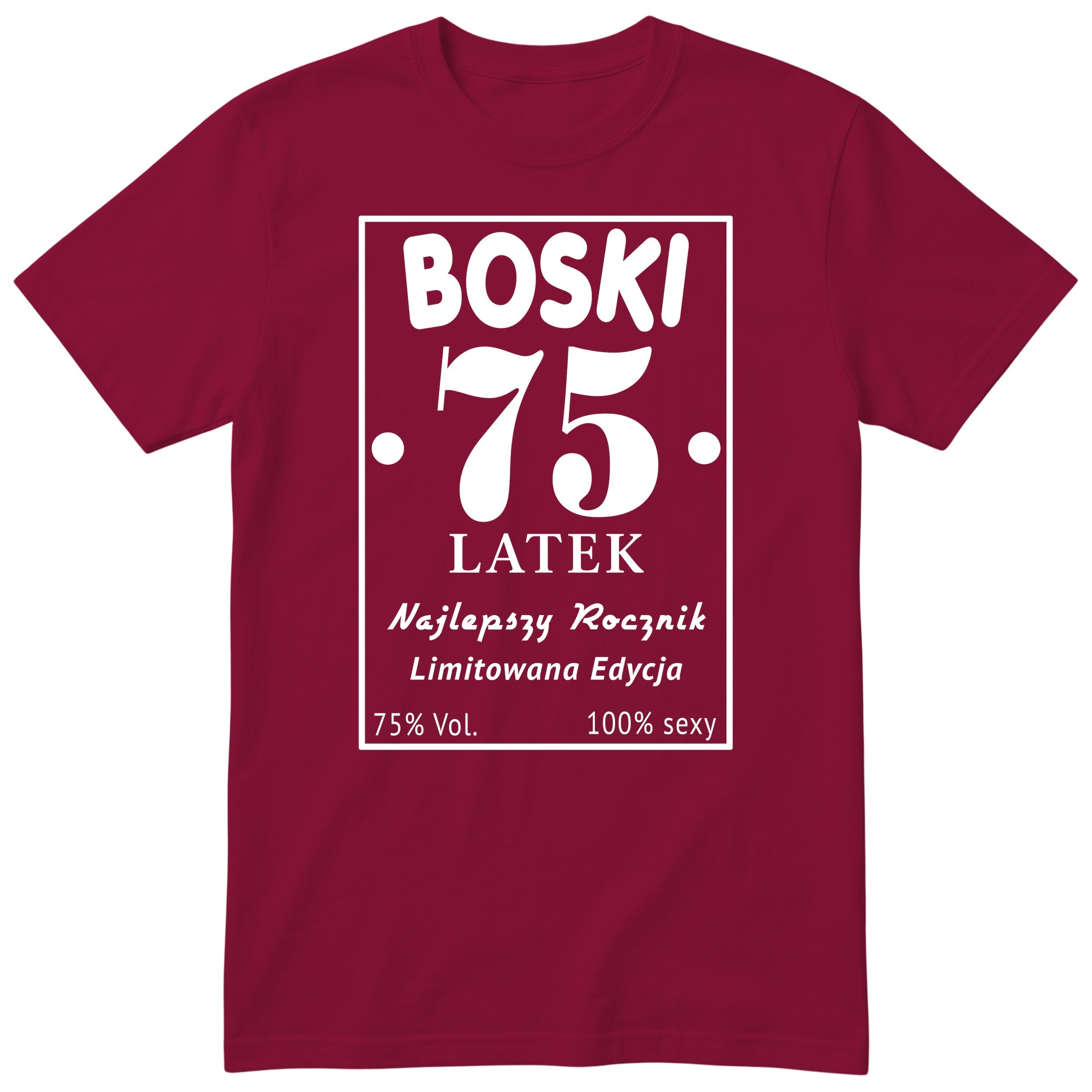 Boski 75 Latek - bordowa