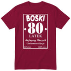 Boski 80 Latek - bordowa