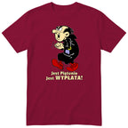 Gargamel Jest Piatunio koszulka bordowa