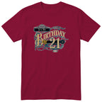 It's My Birthday 21 t-shirt - vintage 21st birthday, Forever Young, unisex