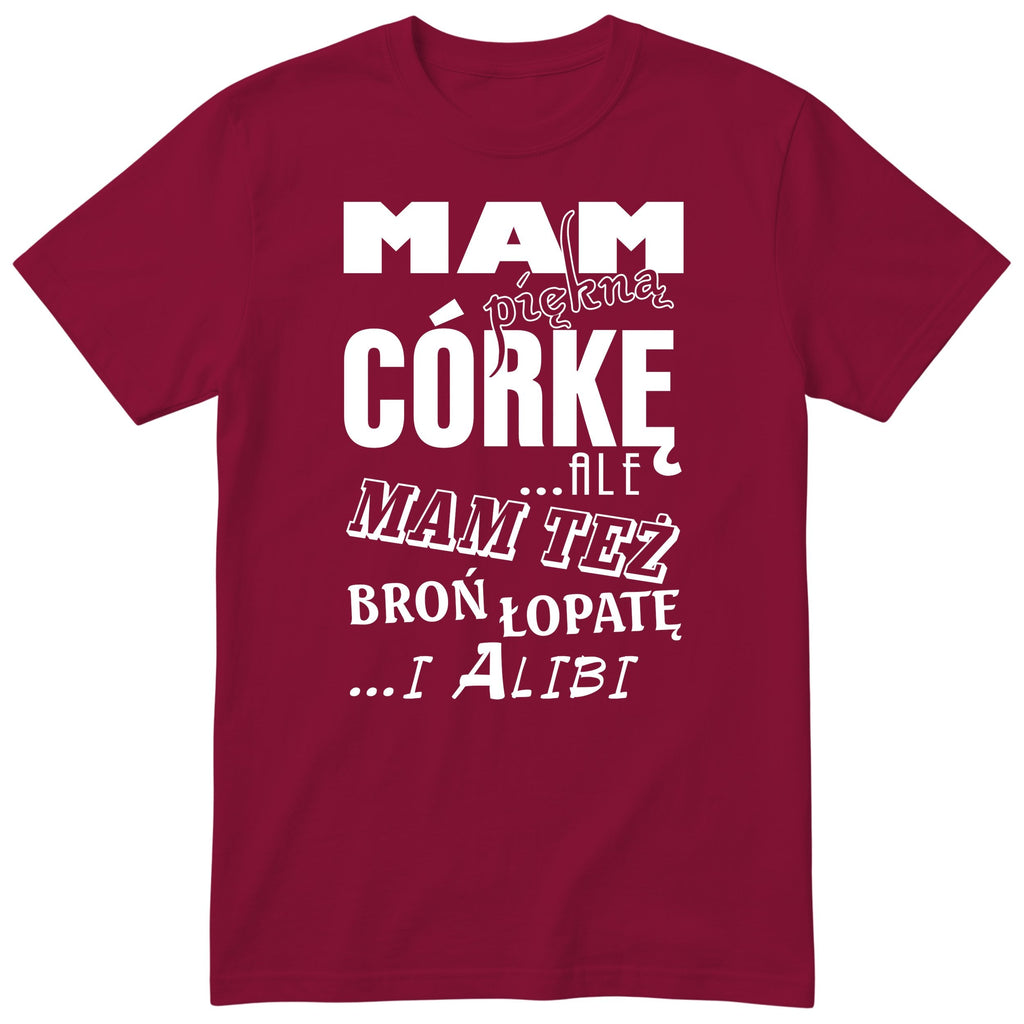 Mam Piękną Córkę - Burgundy
