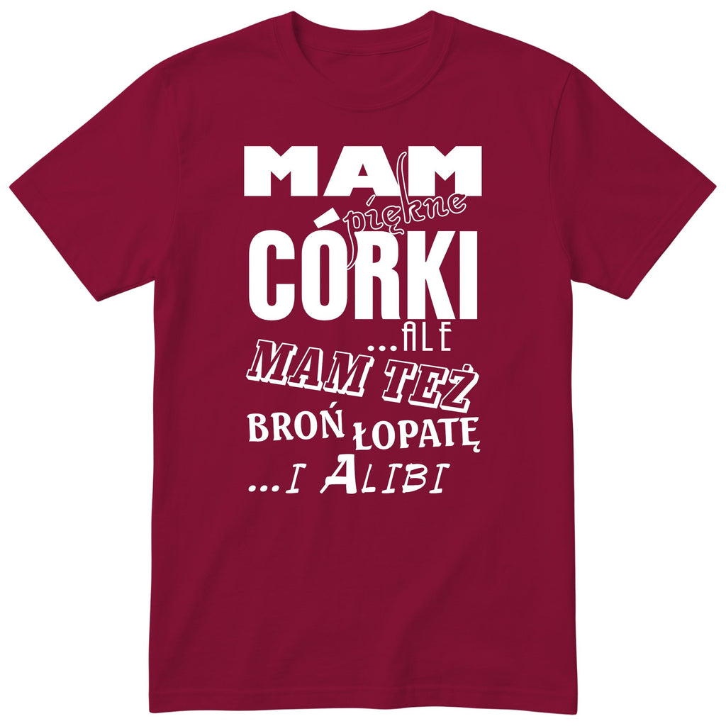 Mam Piękne Córki - Burgundy
